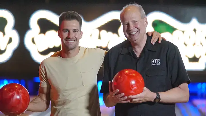 James Maslow and his dad Mike in Nevada