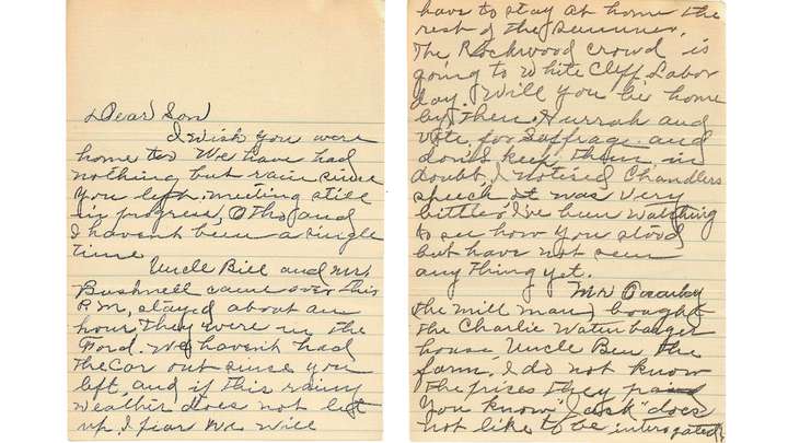 The Tennessee Mother’s Letter that Pushed the 19th Amendment Over the Finish Line