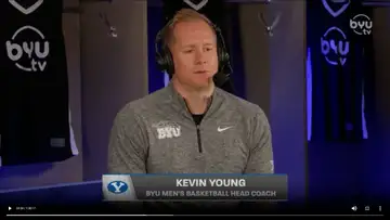 BYU Men's Basketball Big 12 Media Days with Kevin Young