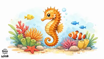 Hide and Seek in the Coral Reef: A Mindful Bedtime Story for Kids