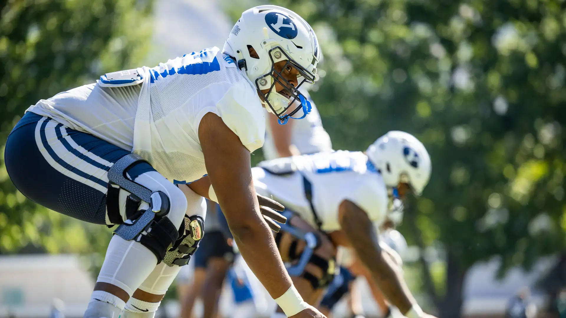 Greg Wrubell on BYU's Offensive Line and First Full Season Calling Games.