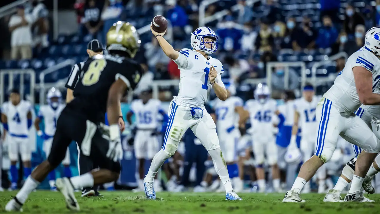 Watch BYU Football 2020 Episode 12 BYU vs. UCF (122220) BYUtv