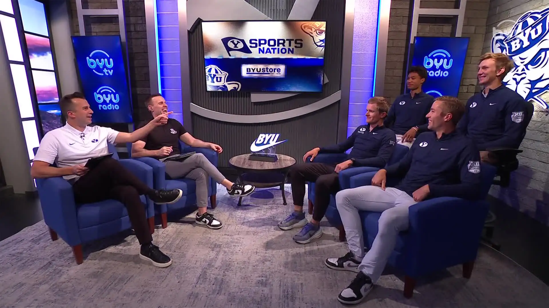 Men's 4x400 Relay Team on being National Championship qualifiers