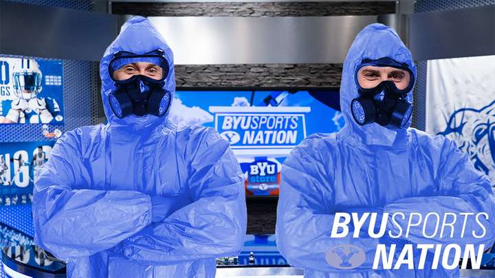 (1-29-21) - Royal Blue Hazmat Suit