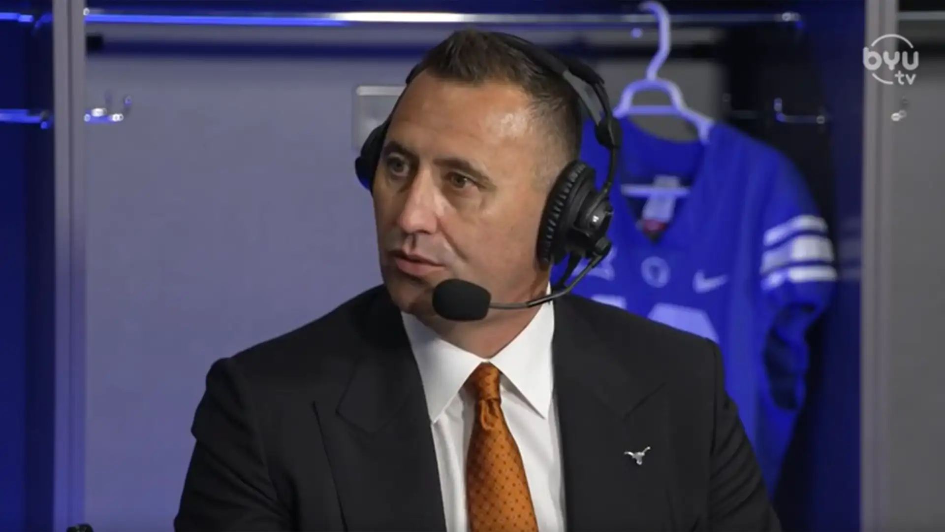 Steve Sarkisian at Big 12 Media Days
