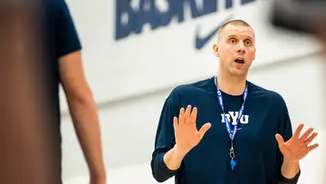 BYU MBB HC Mark Pope media availability, Mar. 19