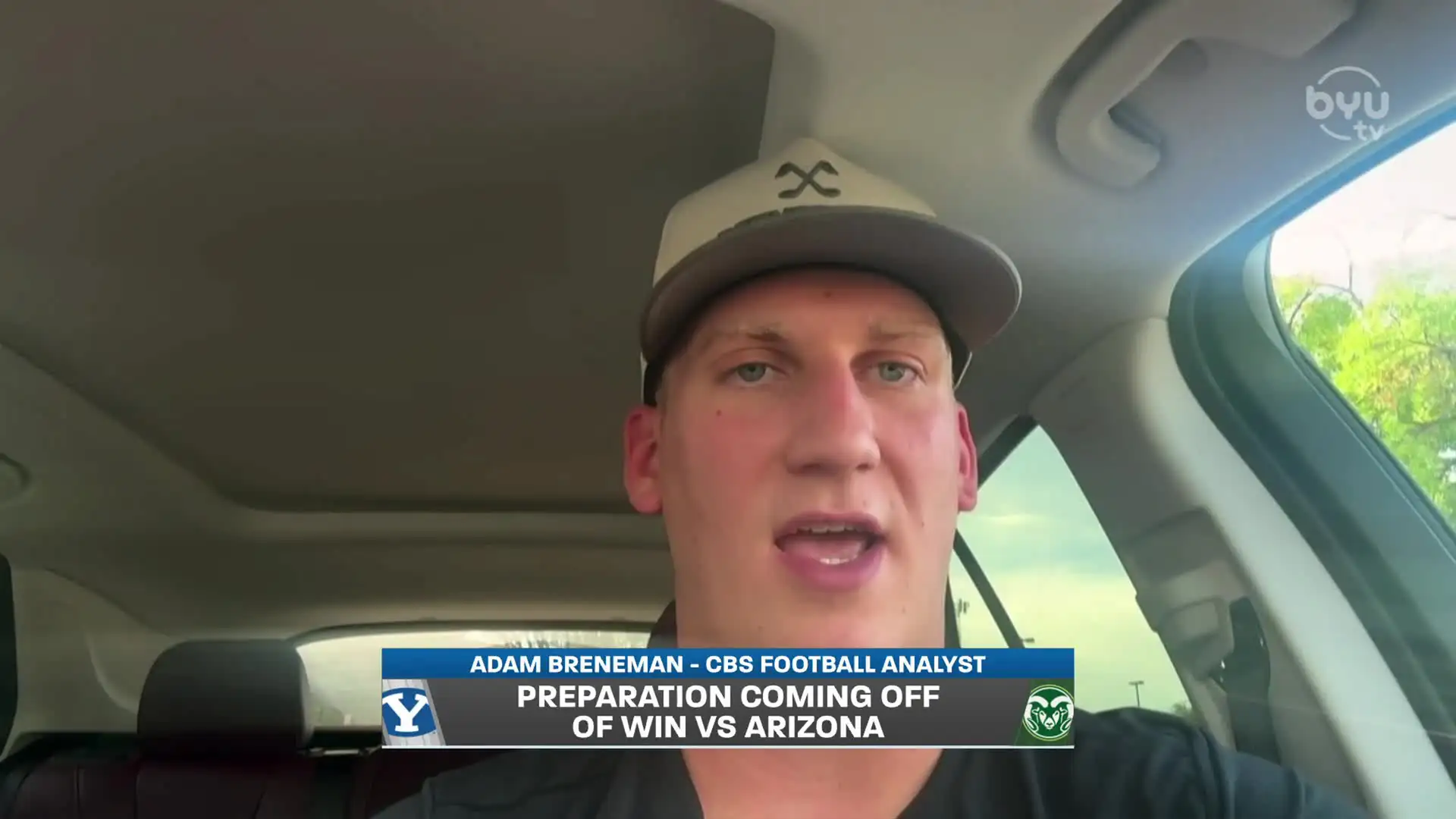 Adam Breneman on Cougs vs Rams