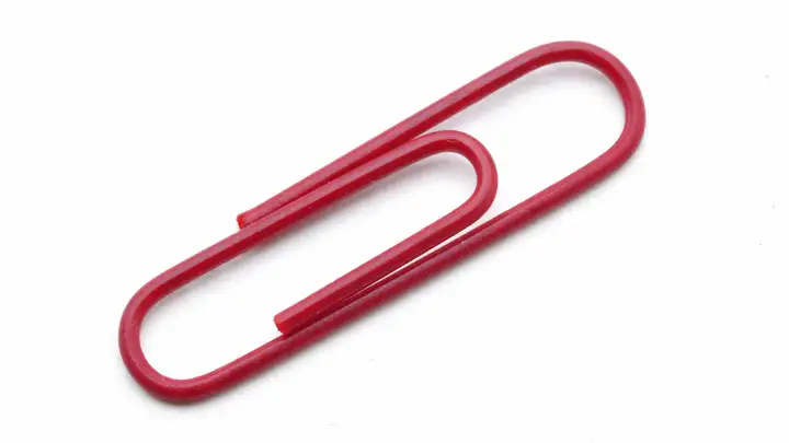 One Red Paper Clip