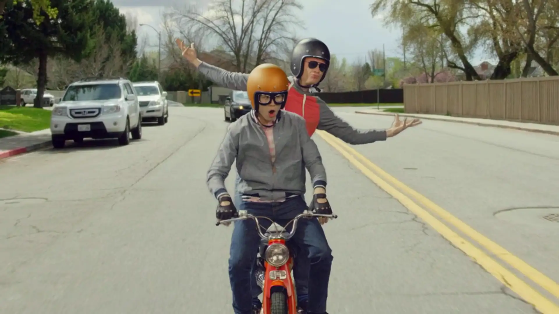 Two Guys On A Scooter