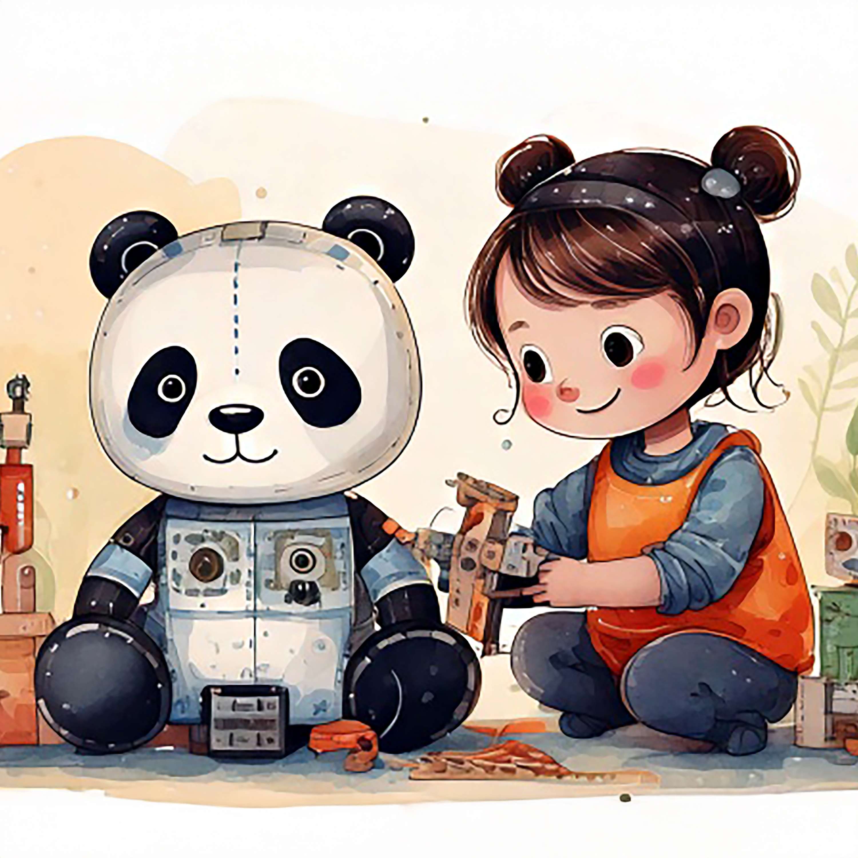 Phoebe and the Robot