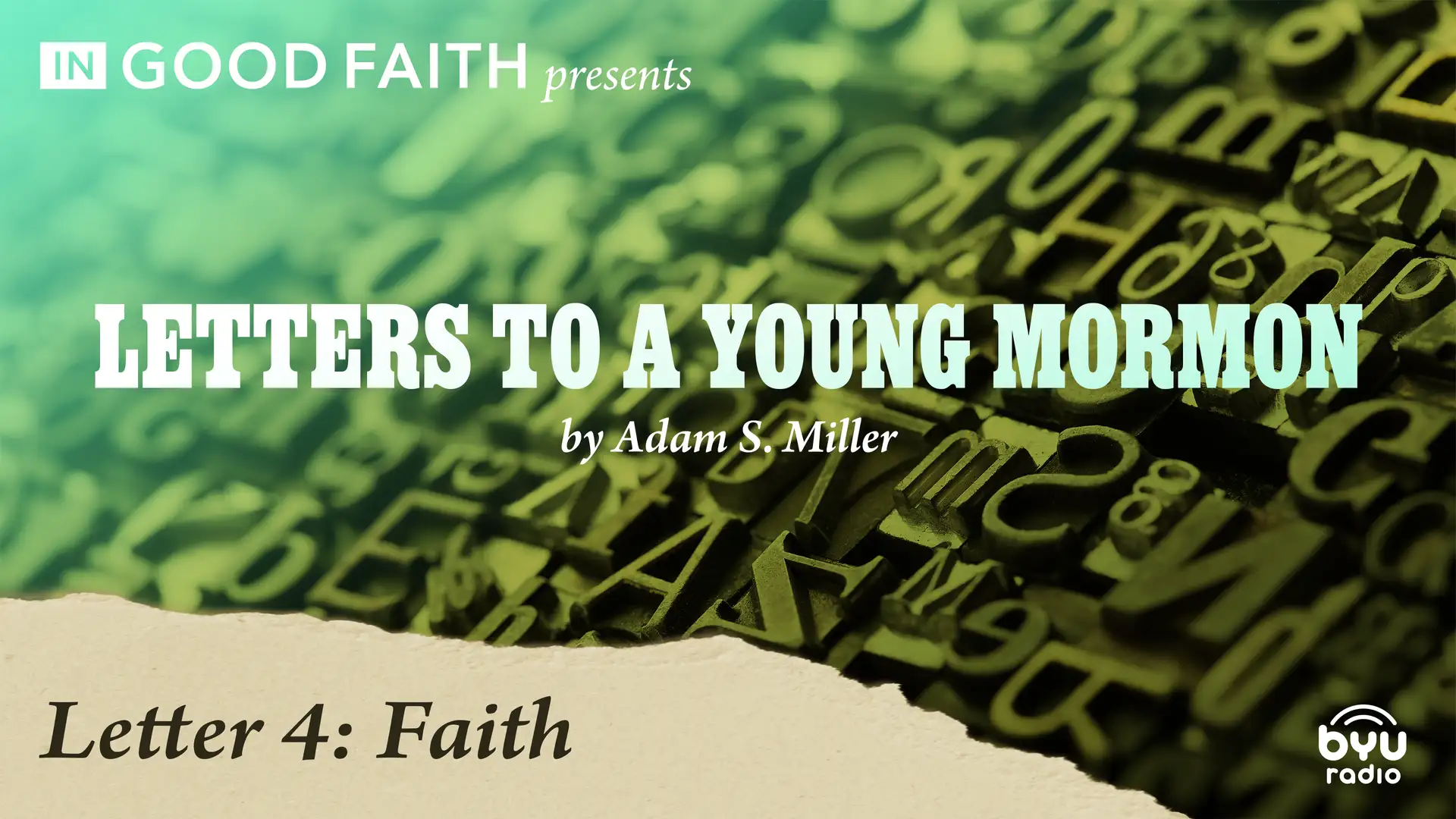 IGF Book Club Presents: LYM, Letter 4 | Faith