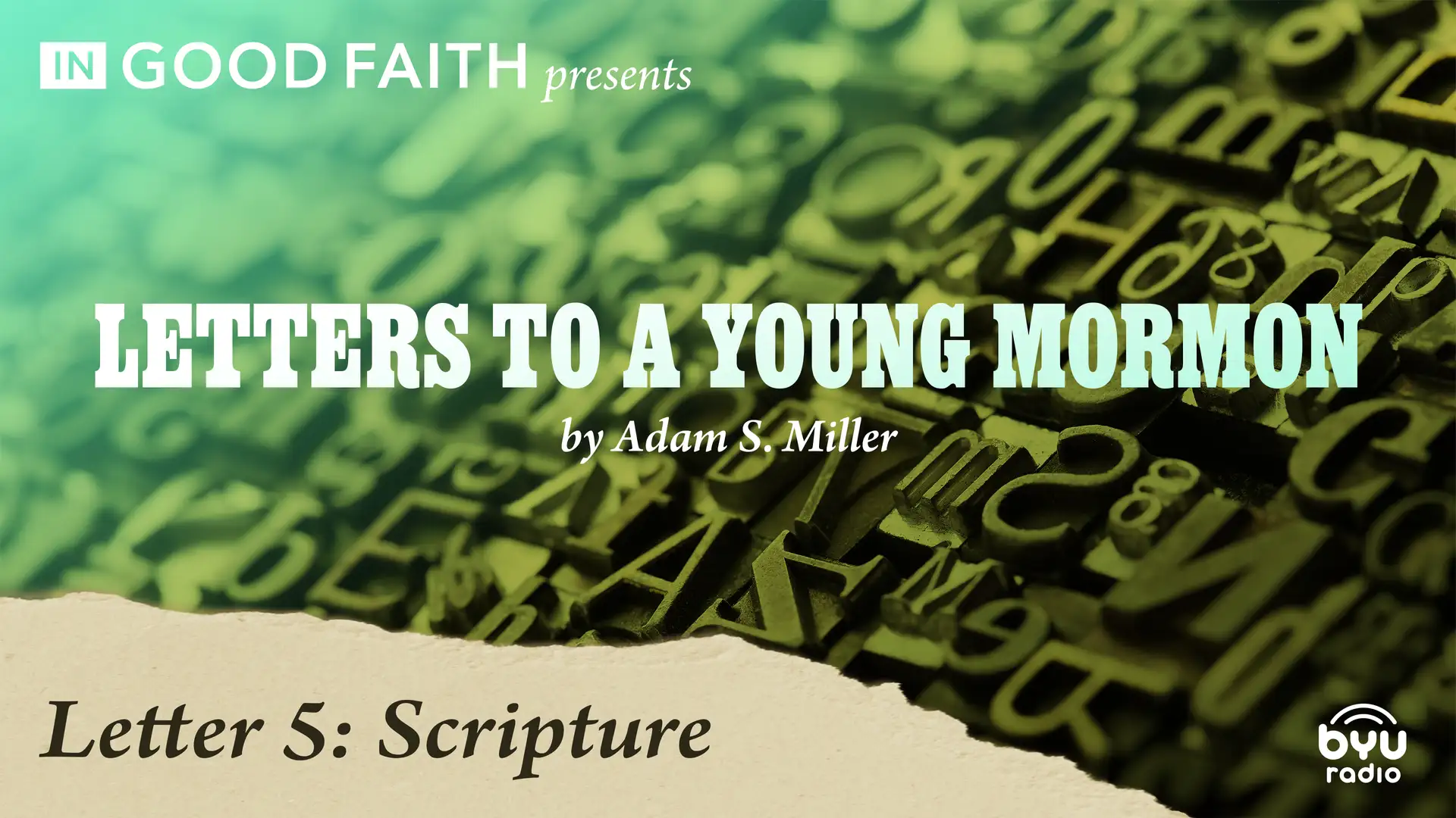 IGF Book Club Presents: LYM, Letter 5 | Scripture