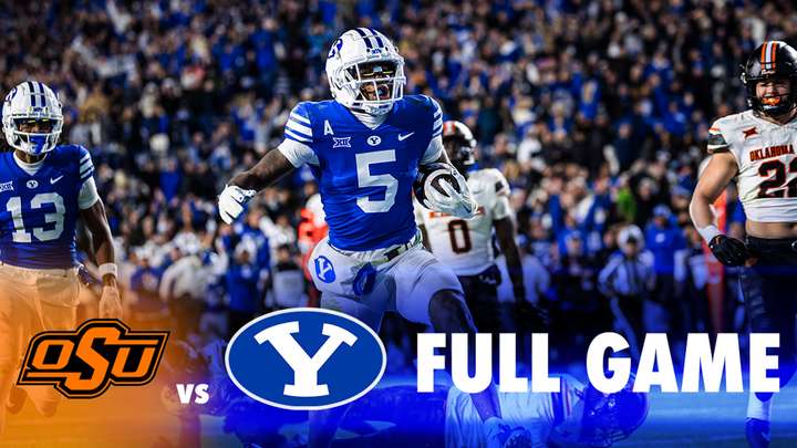 BYU vs Oklahoma State Full Broadcast