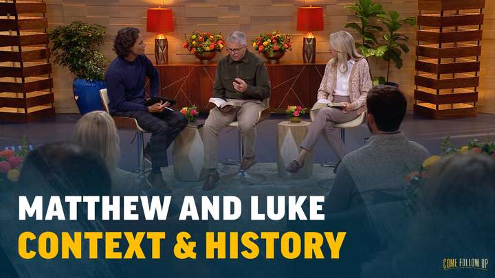 Jan. 2-8 | Matthew 1; Luke 1 | Context & History: Matthew and Luke