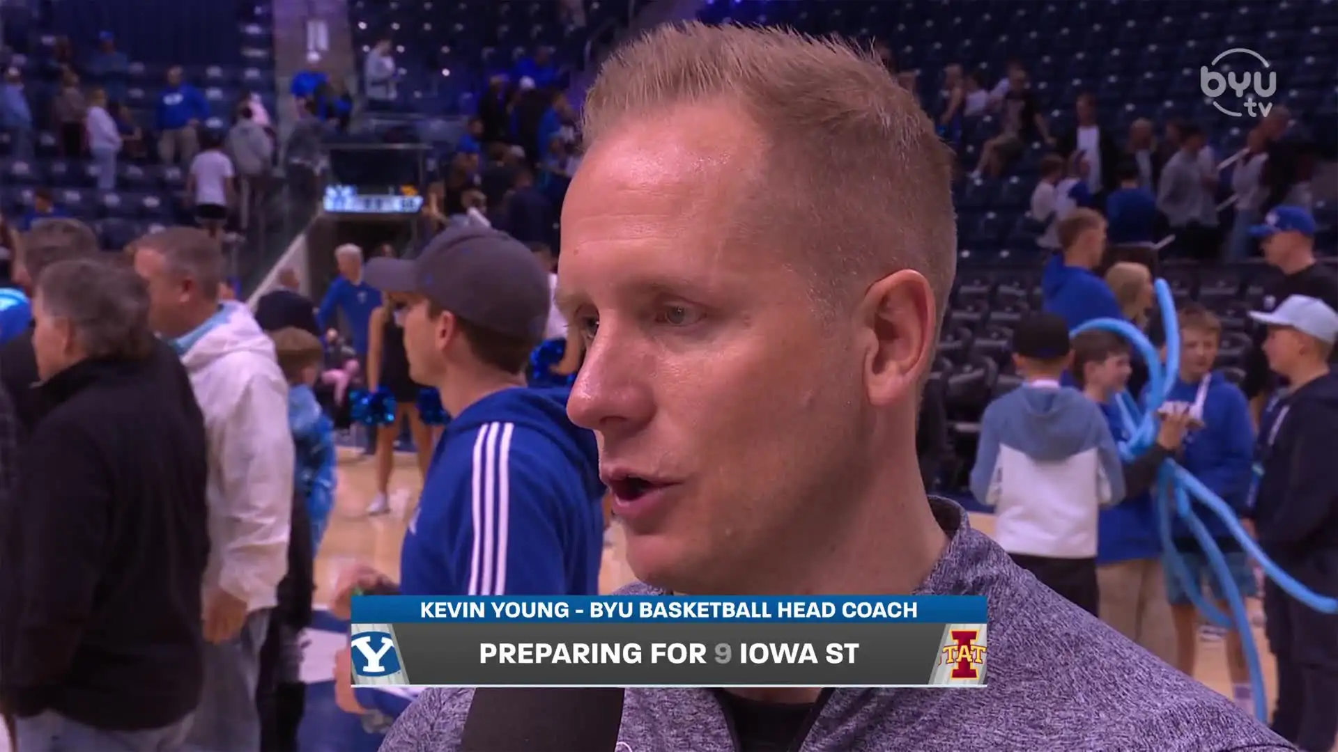 Interviews with Coach Young and Fouss