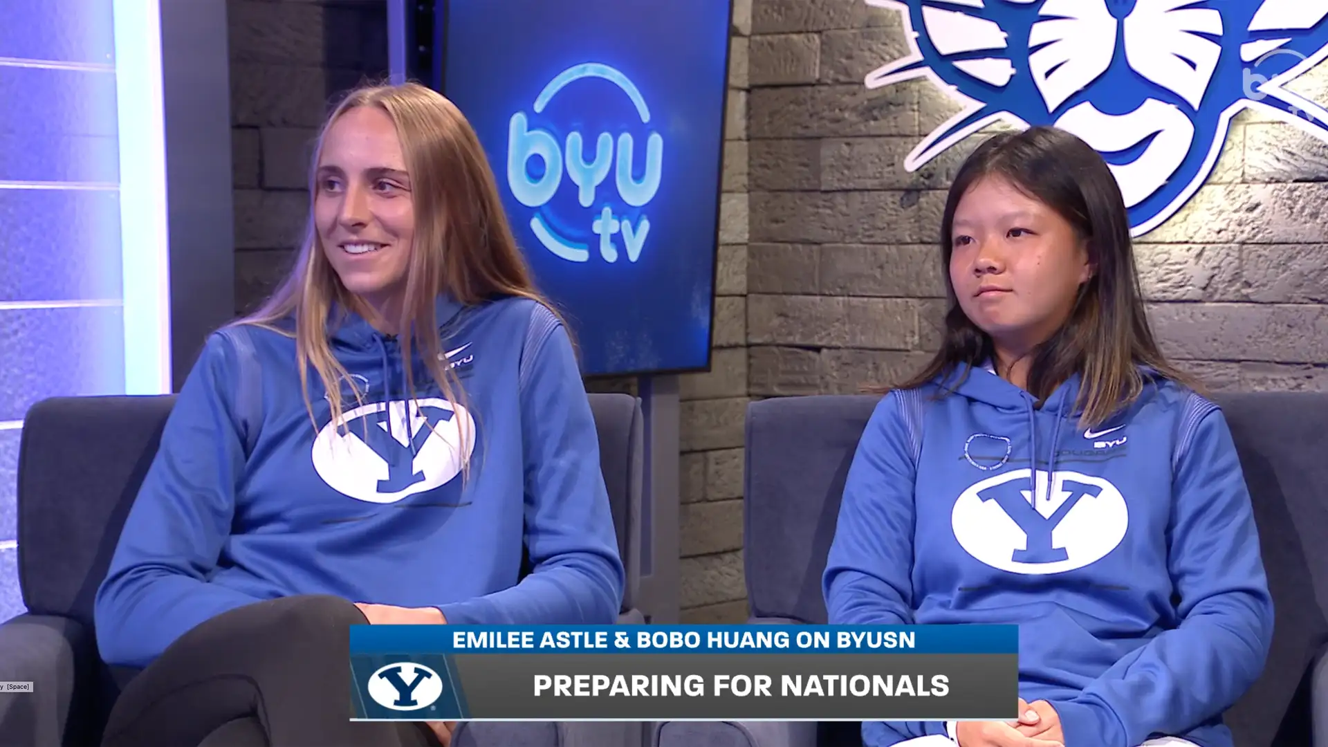 BYU Tennis with Emilee Astle & Bobo Huang