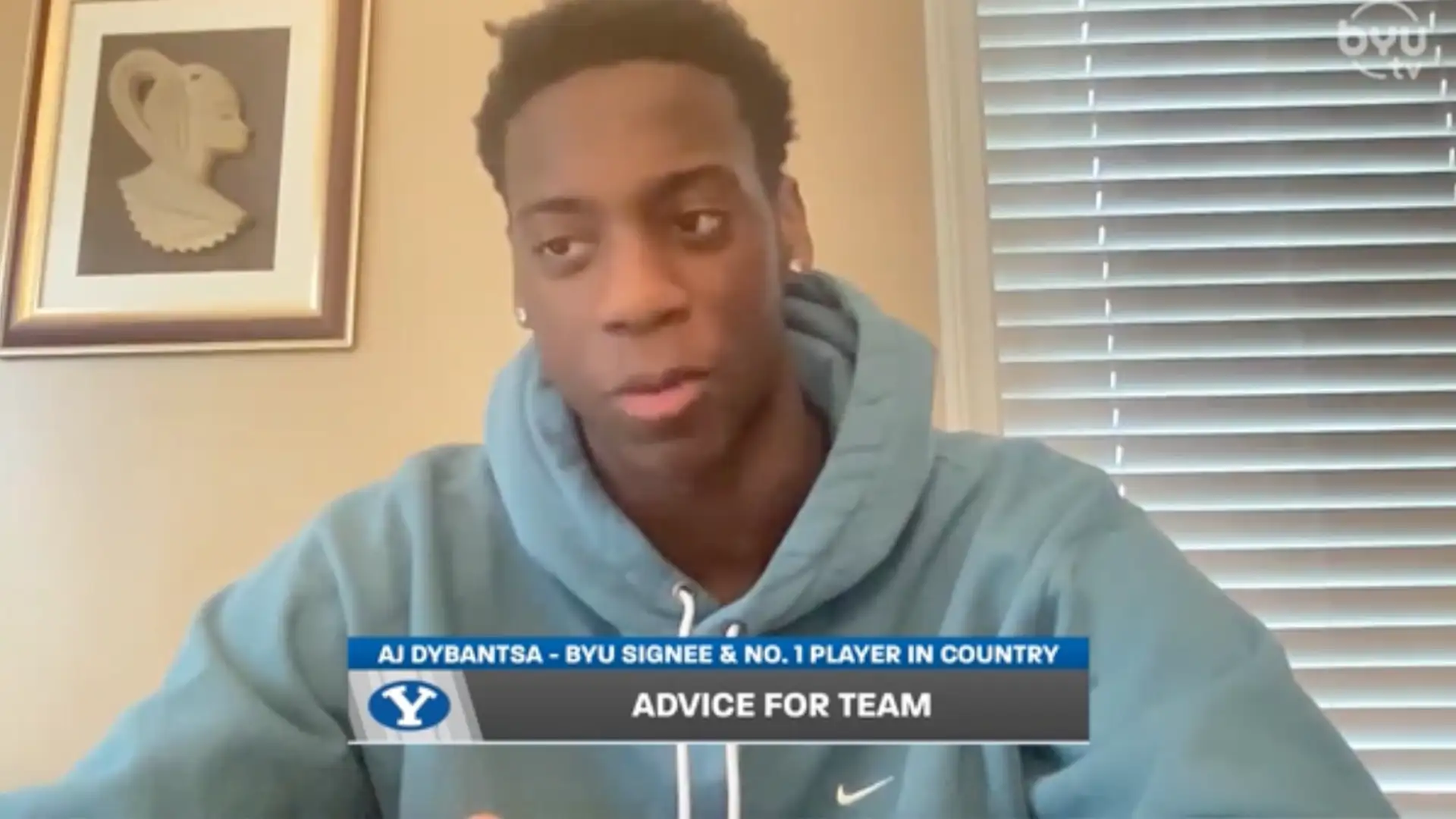 AJ Dybantsa joins the show!