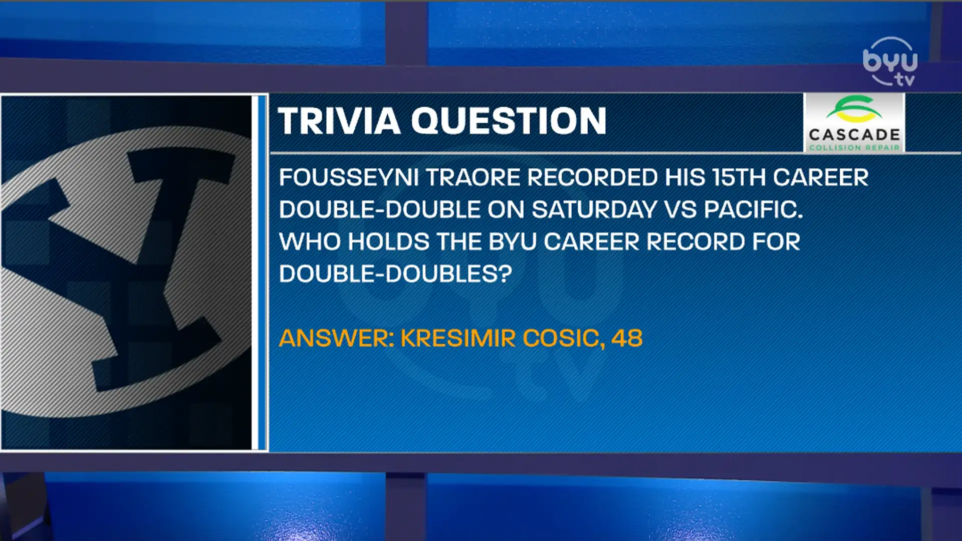 Trivia Question of the Week