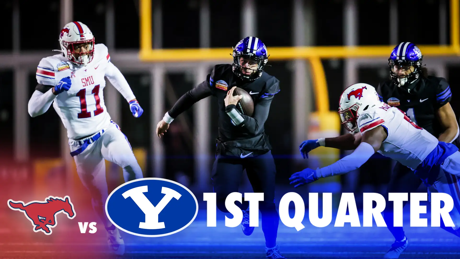 BYU vs SMU - New Mexico Bowl: 1st Quarter