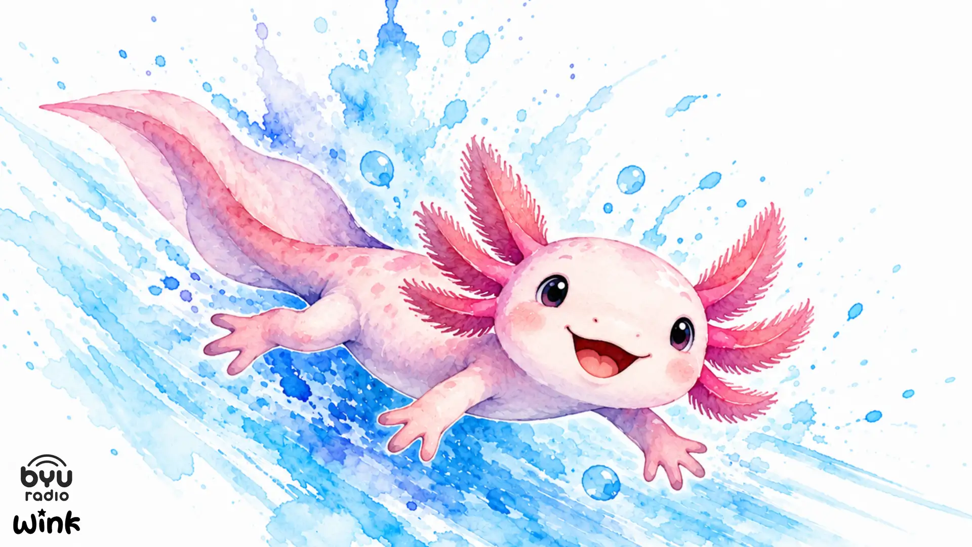 Axolotl's Big Smile - A Mindful Bedtime Story for Kids