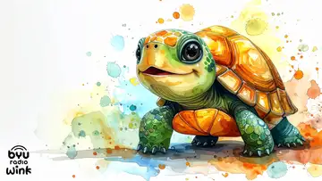 The Talkative Turtle: A Mindful Bedtime Story for Kids