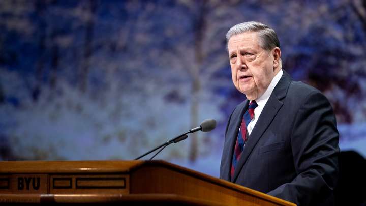 LIVE DEVO Elder Jeffery R. Holland, Quorum of the Twelve Apostles